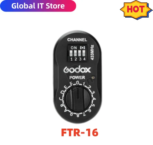 Godox FTR-16     Ft-16 ù, Godox Witstro Ad360 Ad180 ÷ ǵƮ DE300 DE400 E250 E300
